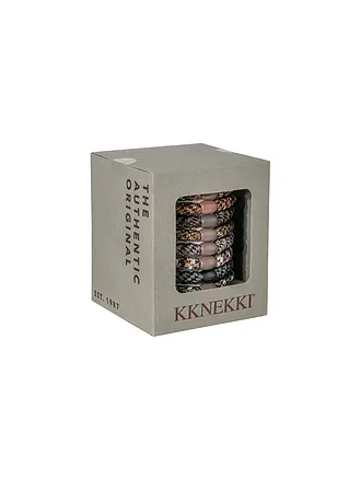 KKNEKKI | Haargummi 8er Pkg. EARTH EDITION | braun